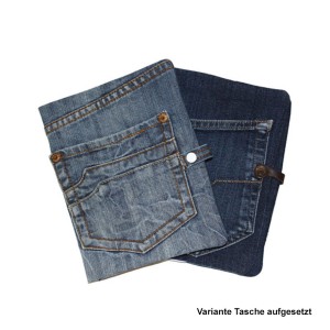 LK Hülle Jeans, Auswahl Stofffarbe: Jeans, blau - Tasche aufgesetzt