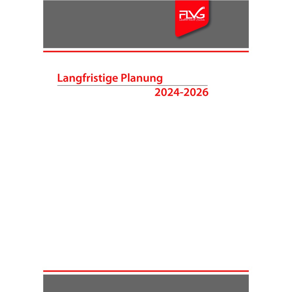 Langfristige Planung 01/24 bis 12/26, Format A5