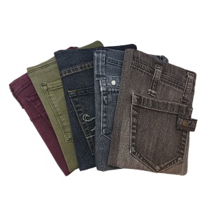 A5 LK Hülle Jeans - grün, rot, schwarz oder braun